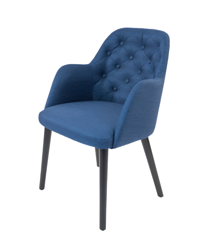 Jedálenská stolička Lara IV - s voliteľným čalúnením