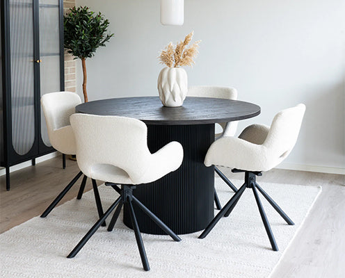 Forgó lábas étkezőszékek