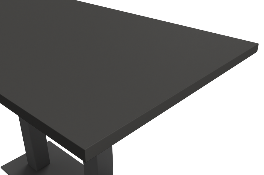 GastroLam – Doska reštauračného stola v antracitovej farbe vo voliteľných veľkostiach