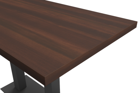 GastroLam – Doska reštauračného stola vo voliteľných veľkostiach vo farbe tmavého orecha