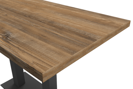 GastroLam – Doska reštauračného stola vo výbere veľkostí v retro dubovej farbe