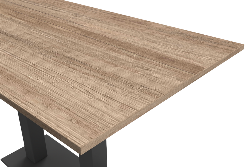 GastroLam – Doska reštauračného stola vo voliteľnej veľkosti vo farbe kaňonového duba