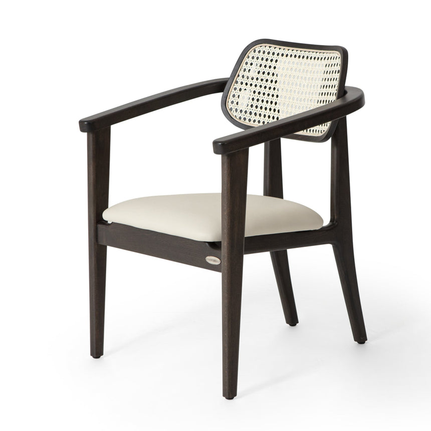 Reštauračná stolička Paul s voliteľným čalúnením a morením