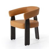 Reštauračná stolička Alden s voliteľným čalúnením a morením