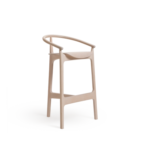 Paged Evo H-2940 bárszék tágas fa vázzal, 76 cm ülésmagasság