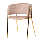 Jedálenská stolička KL Mia vo farbe hľuzovky