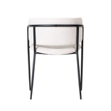 Jedálenská stolička KL Liam v béžovej farbe - manšestrová