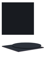 PA Čierna HPL/Kompaktná stolová doska, 12 mm