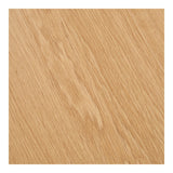 Jedálenský stôl Osaka – Ø120 cm / 120–160–200–240 cm, farba prírodný dub 