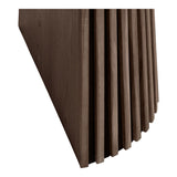 Jedálenský stôl Osaka – Ø120 cm / 120–160–200–240 cm, farba údeného duba