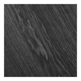 Jedálenský stôl Osaka – Ø120 cm / 120–160–200–240 cm, čierny 