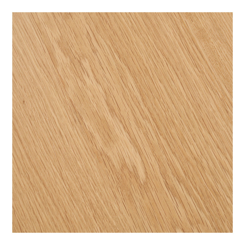 Jedálenský stôl Osaka – Ø120 cm / 120–160–200 cm, farba prírodný dub 