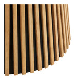 Jedálenský stôl Osaka – Ø140 cm, farba prírodného duba 