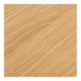 Jedálenský stôl Osaka – Ø140 cm, farba prírodného duba 