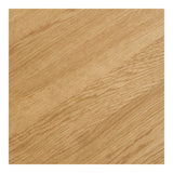 Jedálenský stôl Osaka – Ø120 cm, farba prírodného duba 