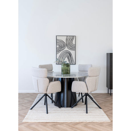 Jedálenský stôl Brito – Ø120 cm 