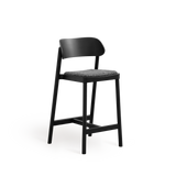 Paged Nimm H-4590 kárpitozott pultszék fekete pácolt bükk vázon