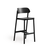 Paged Nimm H-4590 bárszék fekete pácolt bükk kivitelben