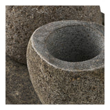 Kúpeľňová súprava Gara, úložný pohár, dávkovač mydla, podnos