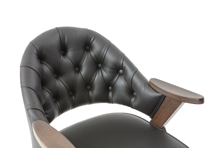 Reštauračná stolička Robert s voliteľným čalúnením a morením