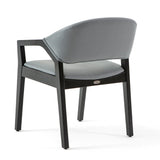 Reštauračná stolička Connor s voliteľným čalúnením a morením 