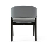 Reštauračná stolička Connor s voliteľným čalúnením a morením 