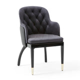 Reštauračná stolička Charla Premium s voliteľným čalúnením a morením