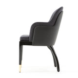 Reštauračná stolička Charla Premium s voliteľným čalúnením a morením