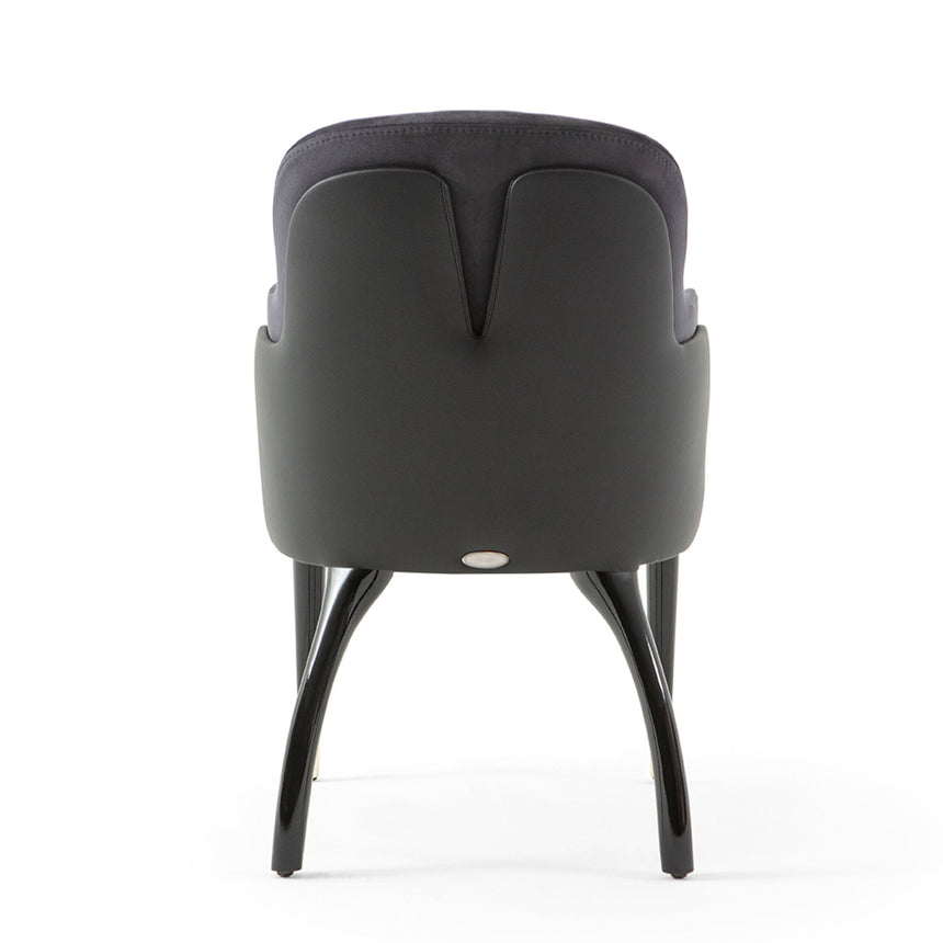 Reštauračná stolička Charla Premium s voliteľným čalúnením a morením