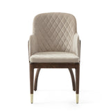 Reštauračná stolička Charla Plus s voliteľným čalúnením a morením