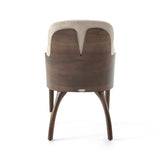 Reštauračná stolička Charla Plus s voliteľným čalúnením a morením