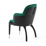 Reštauračná stolička Charla s voliteľným čalúnením a morením