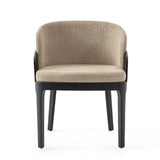 Reštauračná stolička Kyle s voliteľným čalúnením a morením