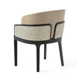 Reštauračná stolička Kyle s voliteľným čalúnením a morením