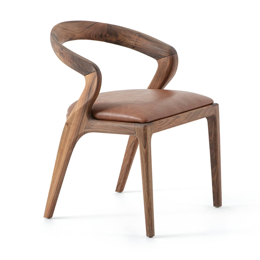 Reštauračná stolička Isla s voliteľným čalúnením a morením 