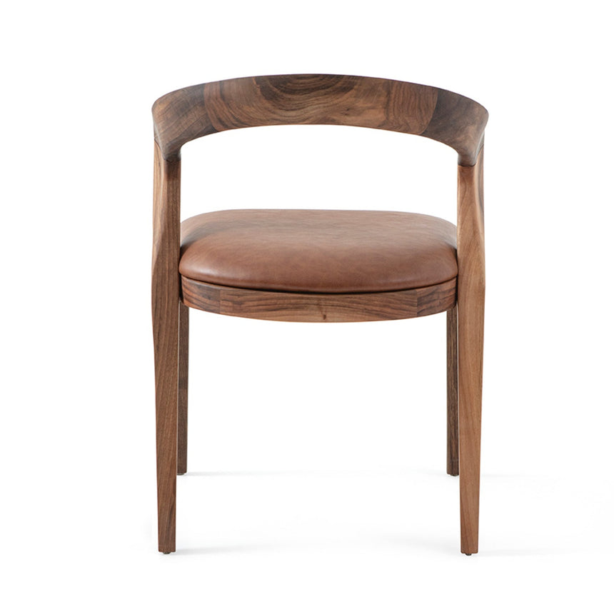 Reštauračná stolička Isla s voliteľným čalúnením a morením 