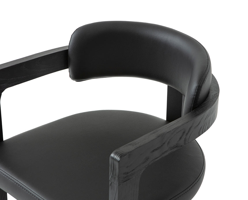 Reštauračná stolička Kyoto s voliteľným čalúnením a morením