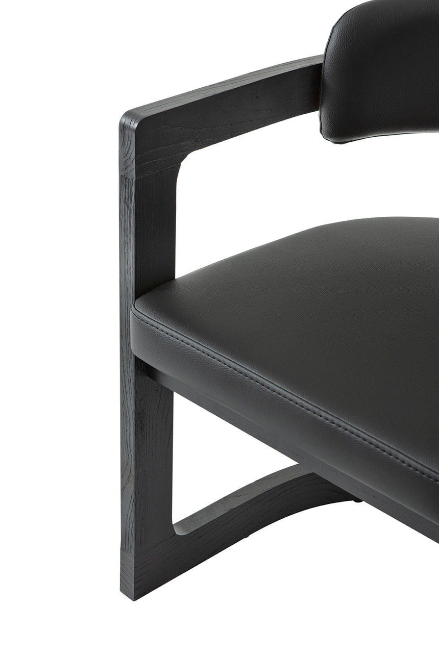 Reštauračná stolička Kyoto s voliteľným čalúnením a morením