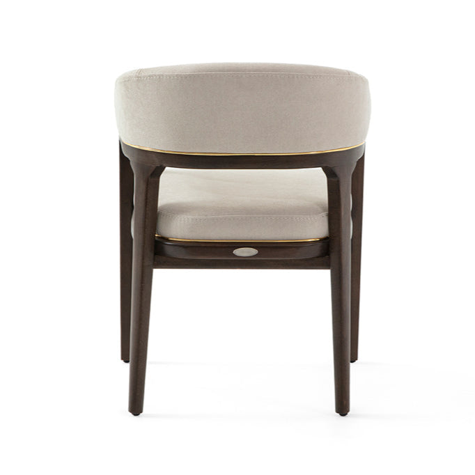 Reštauračná stolička Sophia s voliteľným čalúnením a morením 