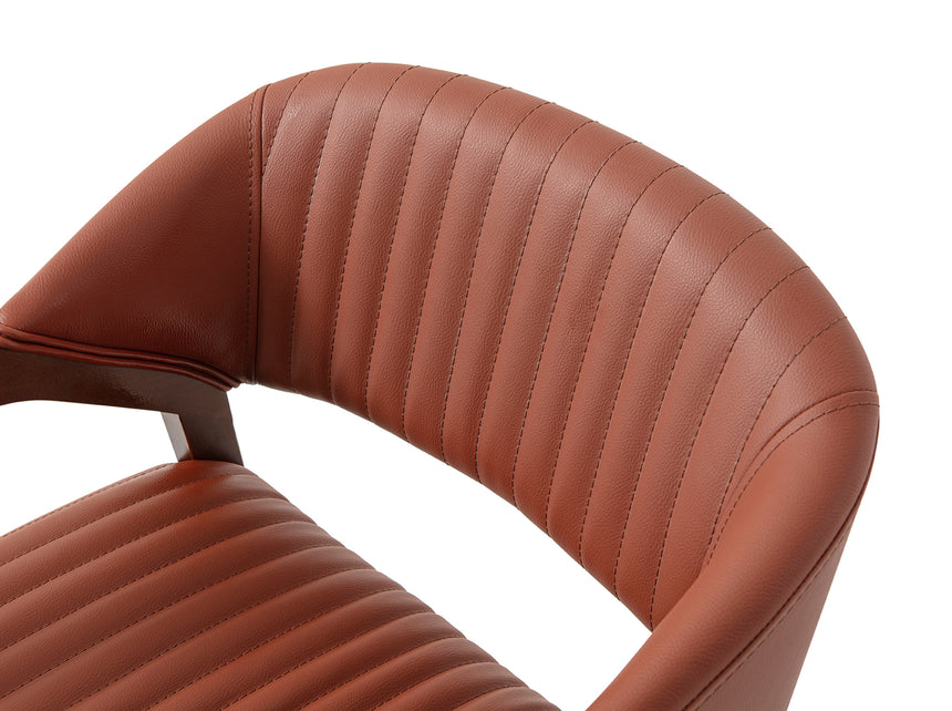 Reštauračná stolička Connor trend s voliteľným čalúnením a morením 