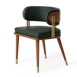 Reštauračná stolička Megan s voliteľným čalúnením a morením