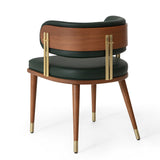 Reštauračná stolička Megan s voliteľným čalúnením a morením