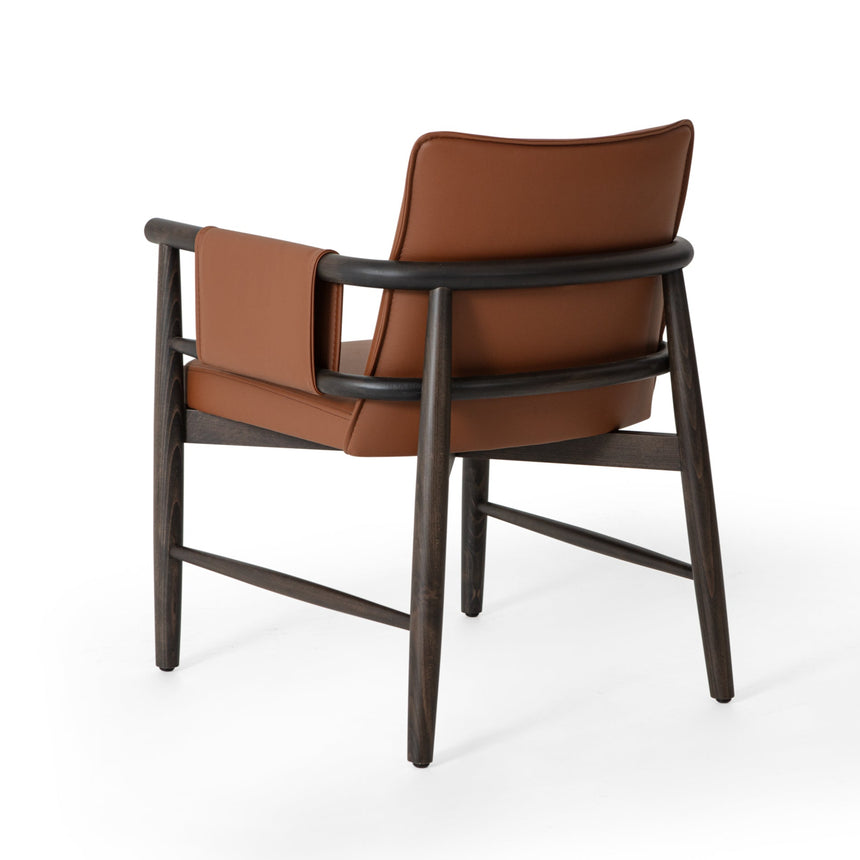 Reštauračná stolička Roy s voliteľným čalúnením a morením