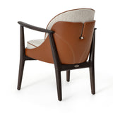 Reštauračná stolička Wilson s voliteľným čalúnením a morením