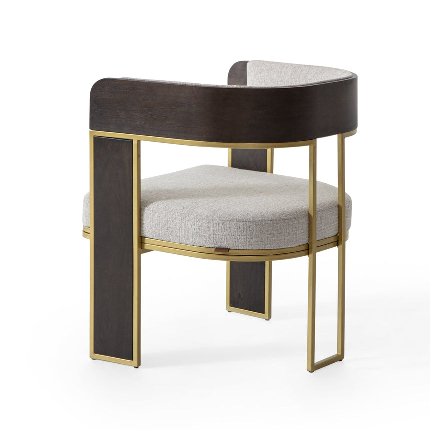 Reštauračná stolička Nino s voliteľným čalúnením a morením