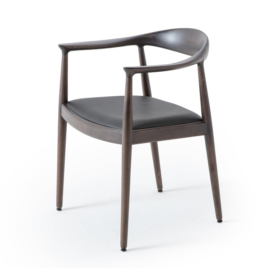 Profesionálna HoReCa stolička Nuvo - s voliteľným čalúnením/morením 