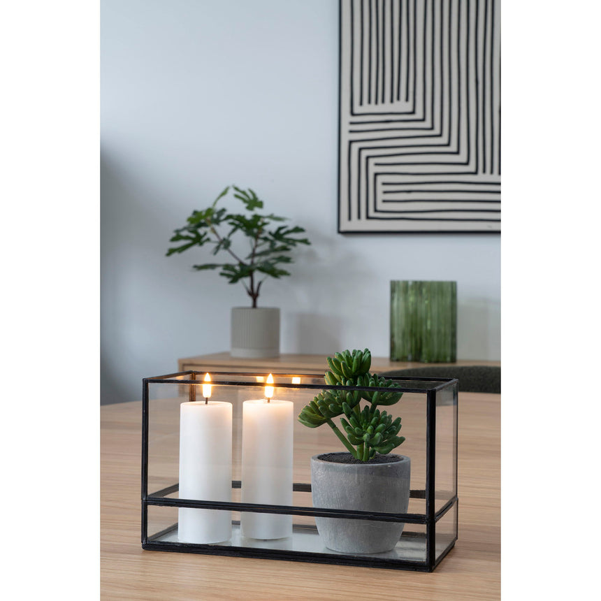 Svietnik na sviečku Hurikán II