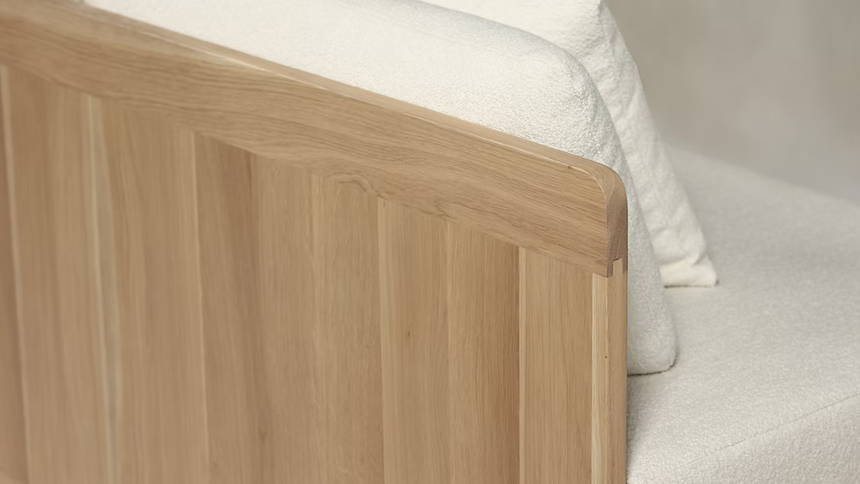 Masívna dubová pohovka Derby