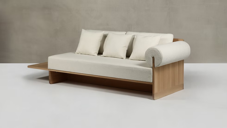 Masívna dubová pohovka Derby