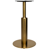 Noha k veľkému barovému stolu KJ Duco, zlatá farba